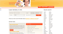 Desktop Screenshot of keydentists.com